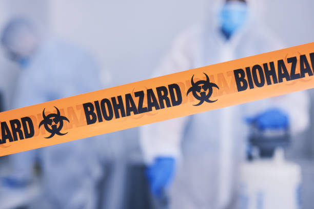 Professional Blood Cleanup technician working in Johannesburg, CA